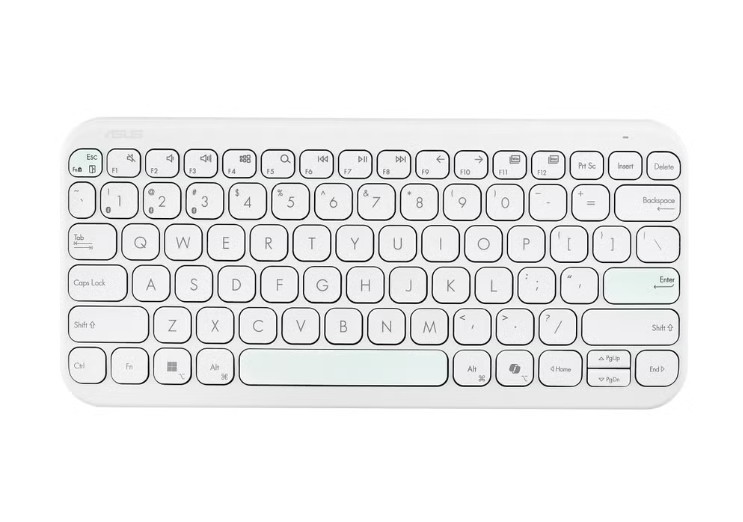 Klawiatura Marshmallow KW100 BT5.0LE/Iridescent White 