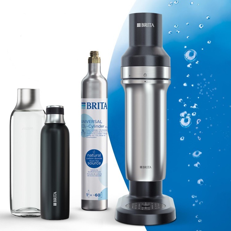 Saturator sodaTRIO czarny 