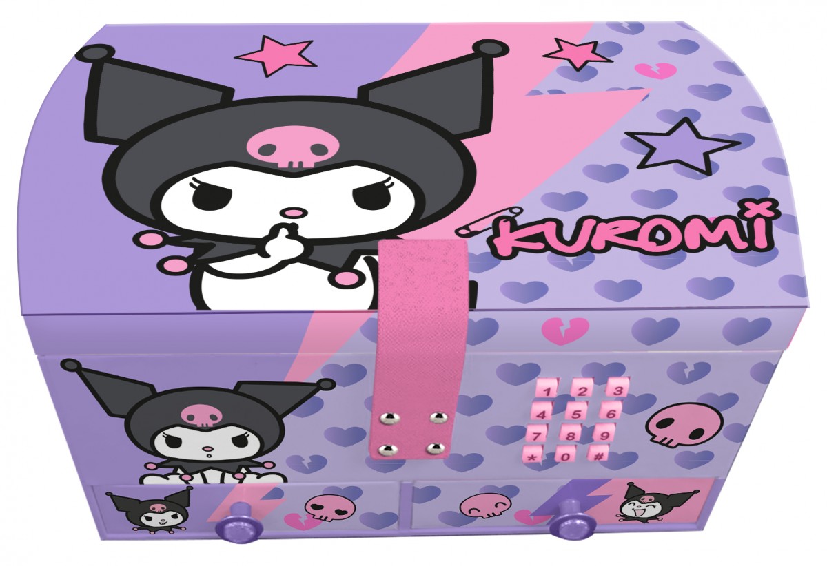 Pudełko na biżuterię na kod Kuromi Hello Kitty 