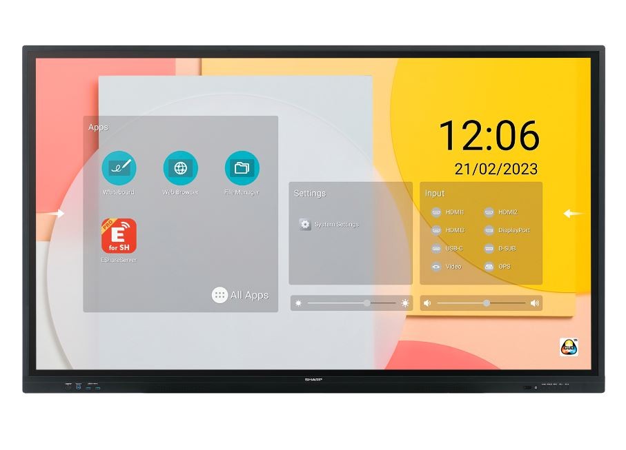 Monitor dotykowy PN-LC862 86 cali UHD 450cd/m2 20 touch points 