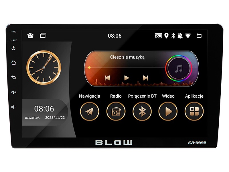 Radio smochodowe AVH-9992 2DIN 9 cali Android/WiFi/GPS/CARPLAY 
