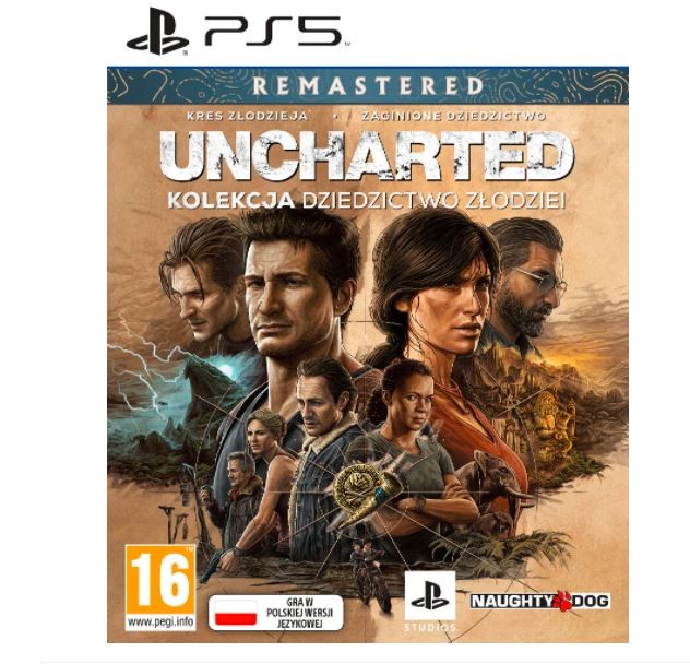 Gra PlayStation 5 Uncharted Kolekcja Dziedzictwo Złodziei 