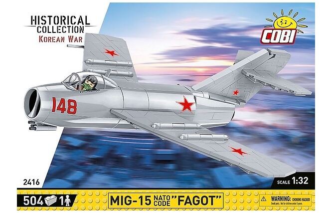 Klocki MiG-15 Fagot 