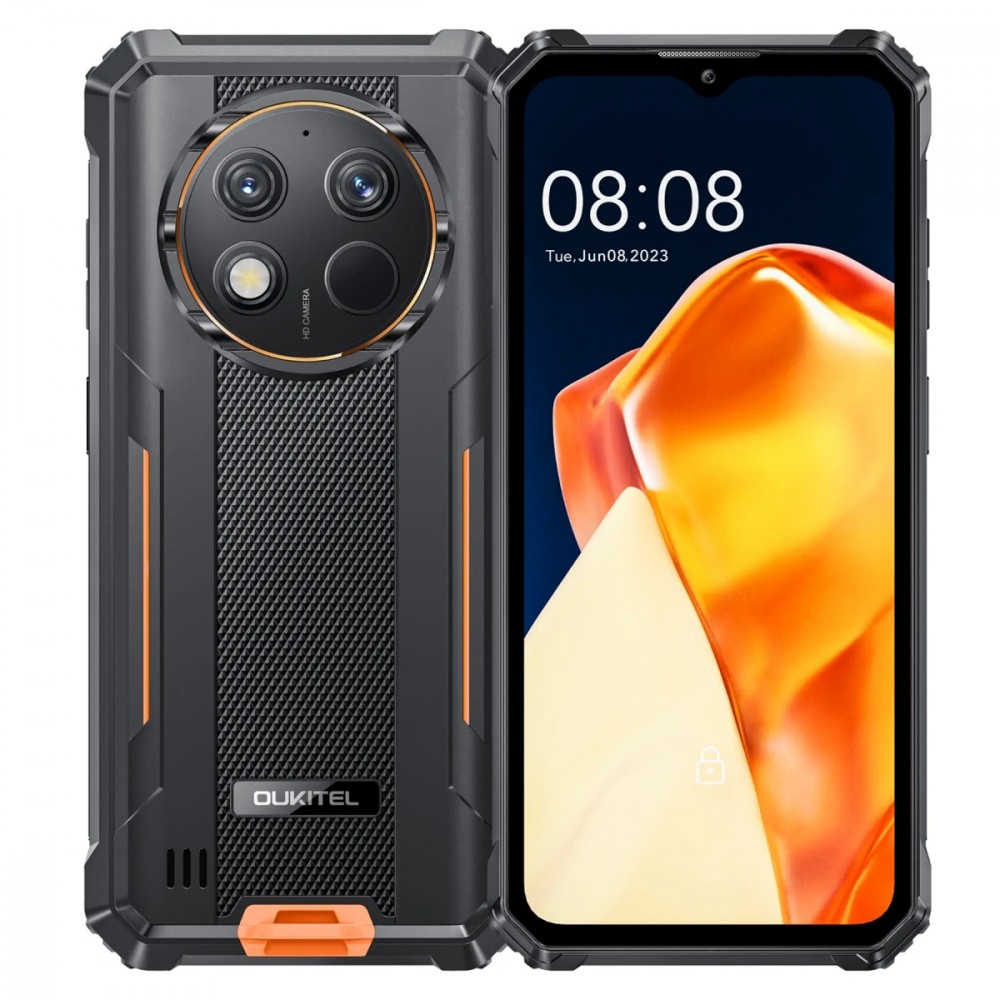 Smartfon G1 4G 6/256GB IP69K pomarańczowy 