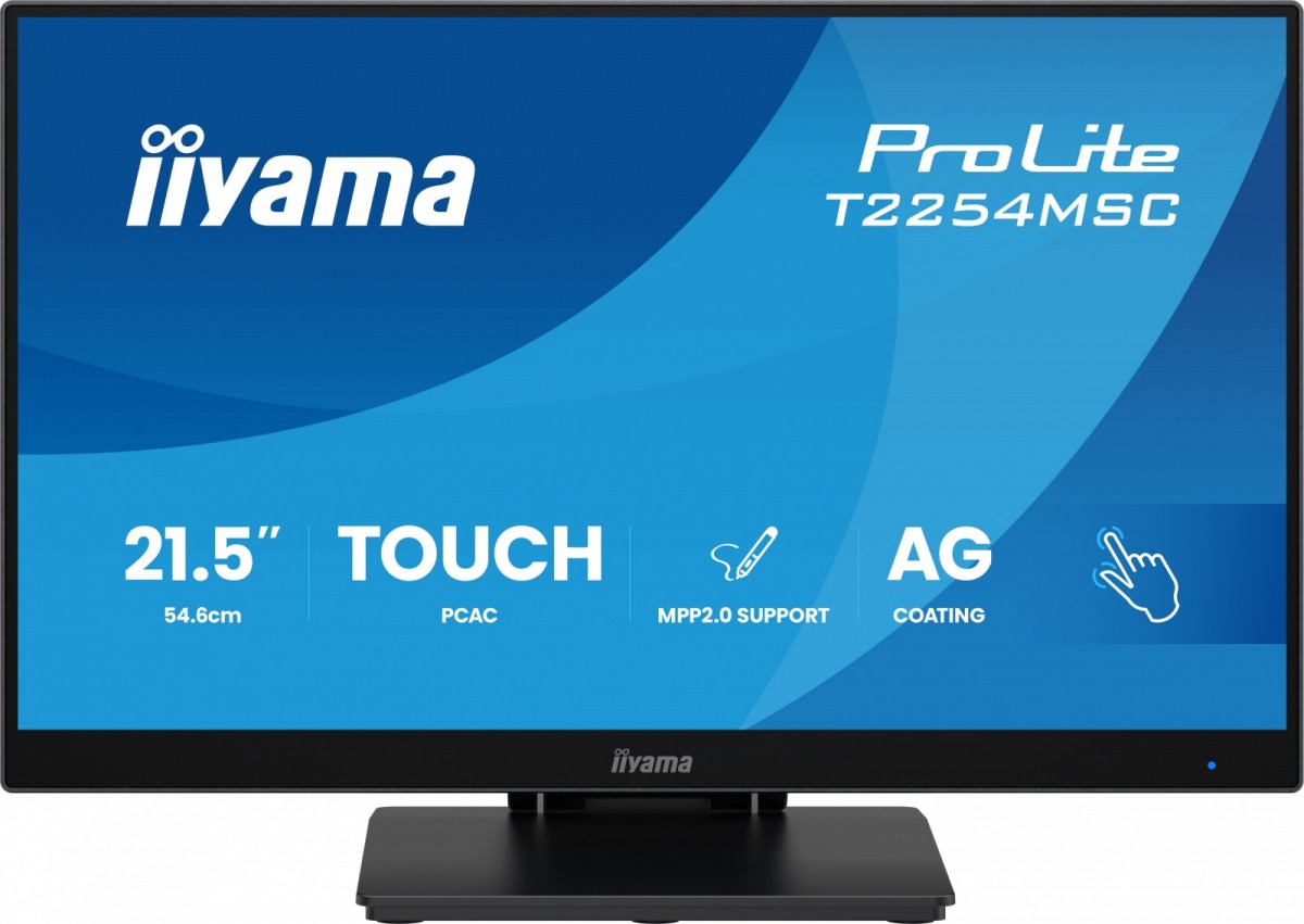 Monitor 21.5 cala T2254MSC-B2AG  POJ.10PKT., IPS, POWŁOKA AG, 300cd, FHD,  HDMI, DP, 2xUSB, 7H