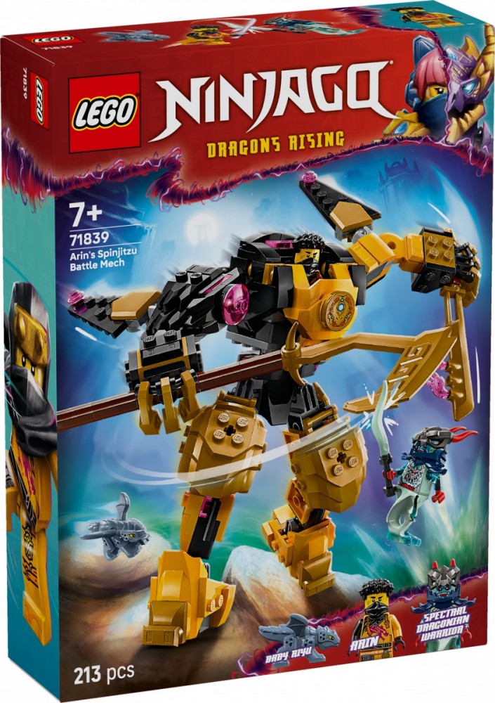 Klocki Ninjago 71839 Mech bojowy Spinjitzu Arina 