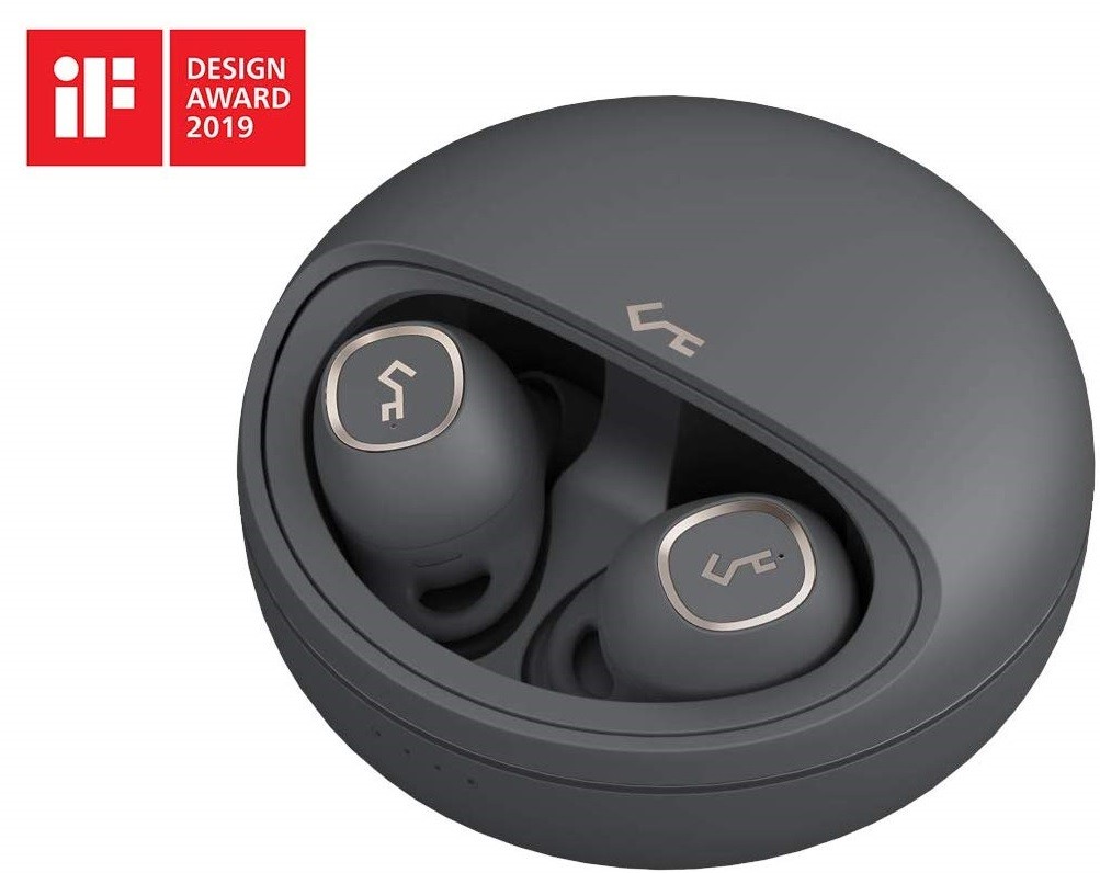 EP-T10 True Wireless TWS słuchawki bezprzewodowe Bluetooth 5 | wodoodporne IPX5 | dotykowe | 28h pracy | 10mm przetwornik | ładowanie bezprzewodowe