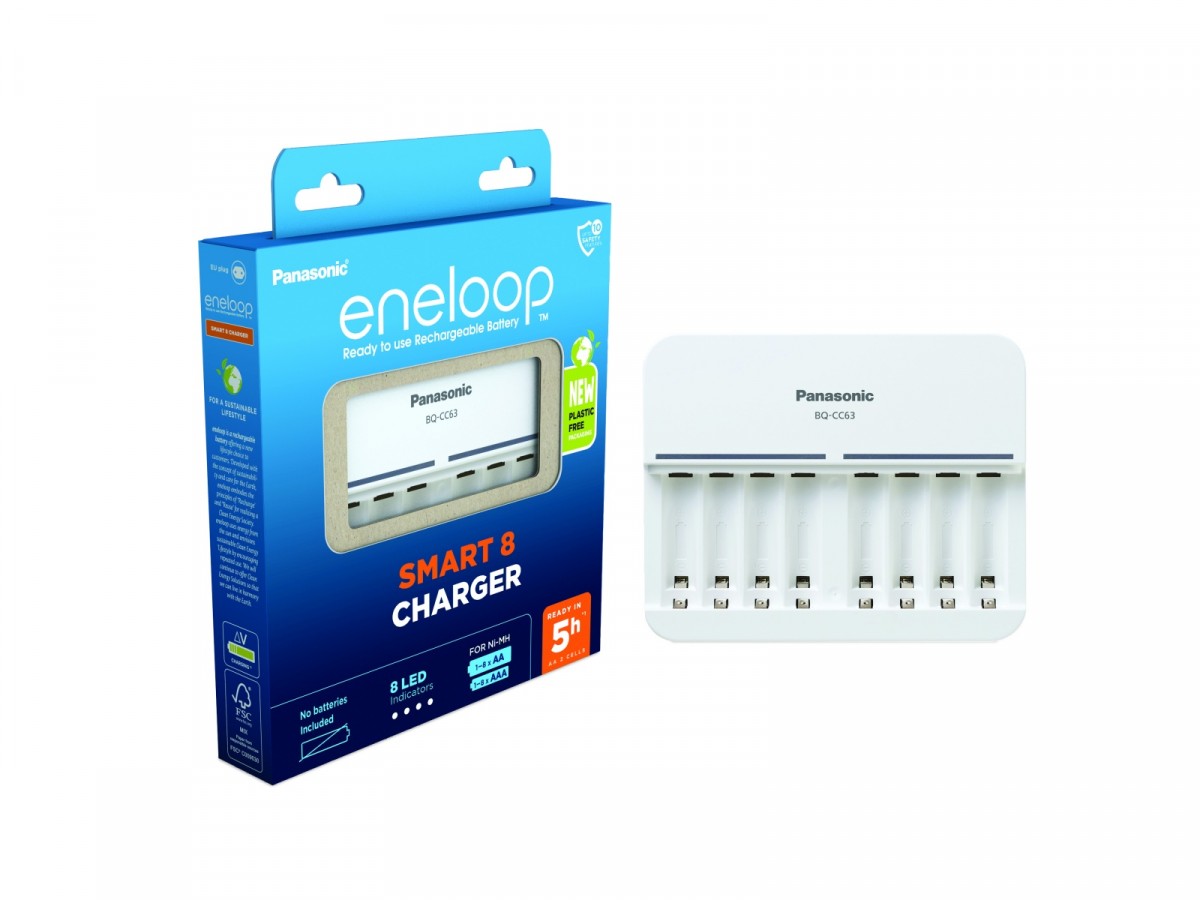 Eneloop ładowarka BQCC63 na 8 szt. bez akumulatorów 