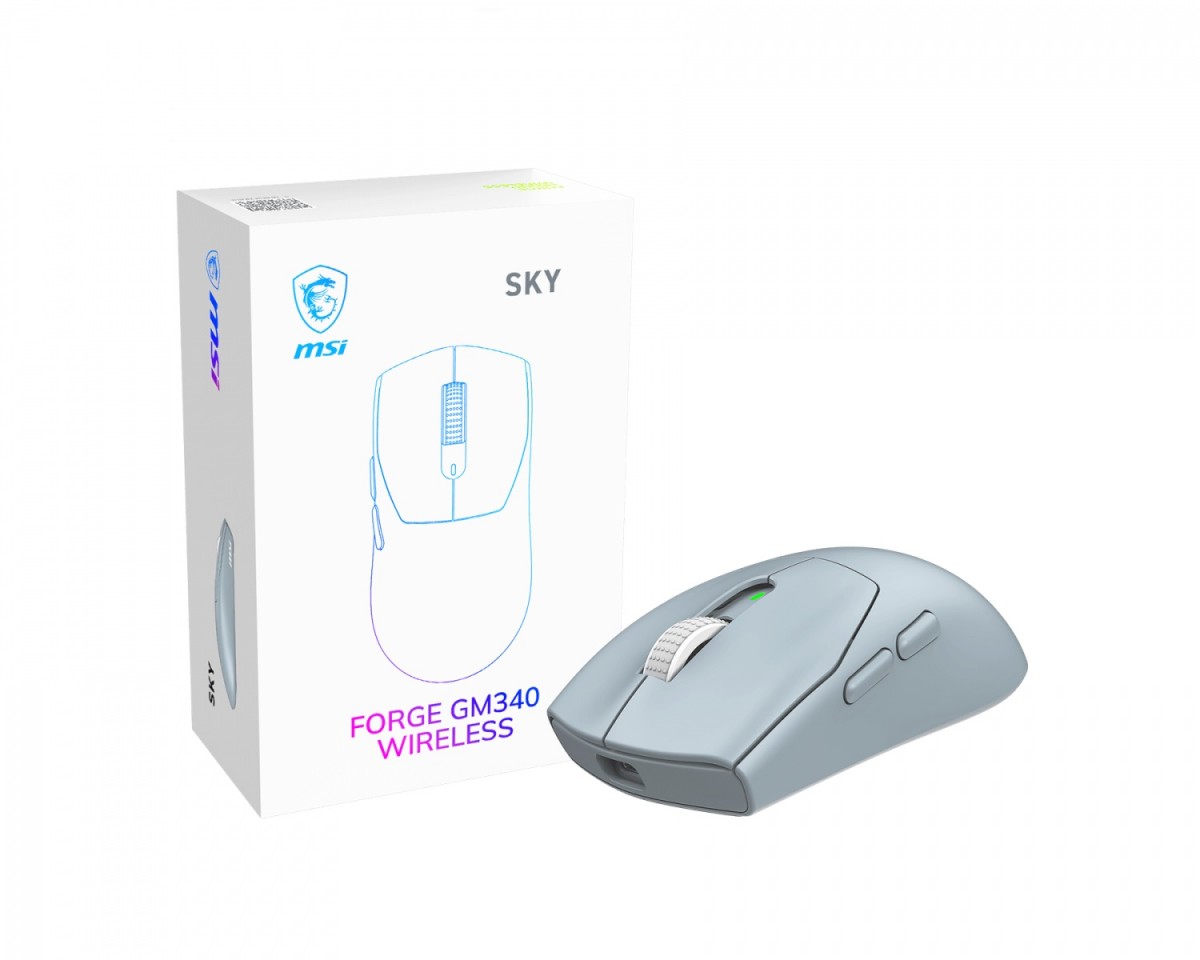 Myszka bezprzewodowa Forge GM340 WIRELESS Sky