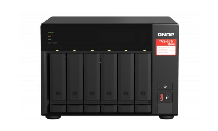 Serwer NAS TVS-675-8G 6x0HDD NAS ZhaoXin KX-U6580 8GB RAM 
