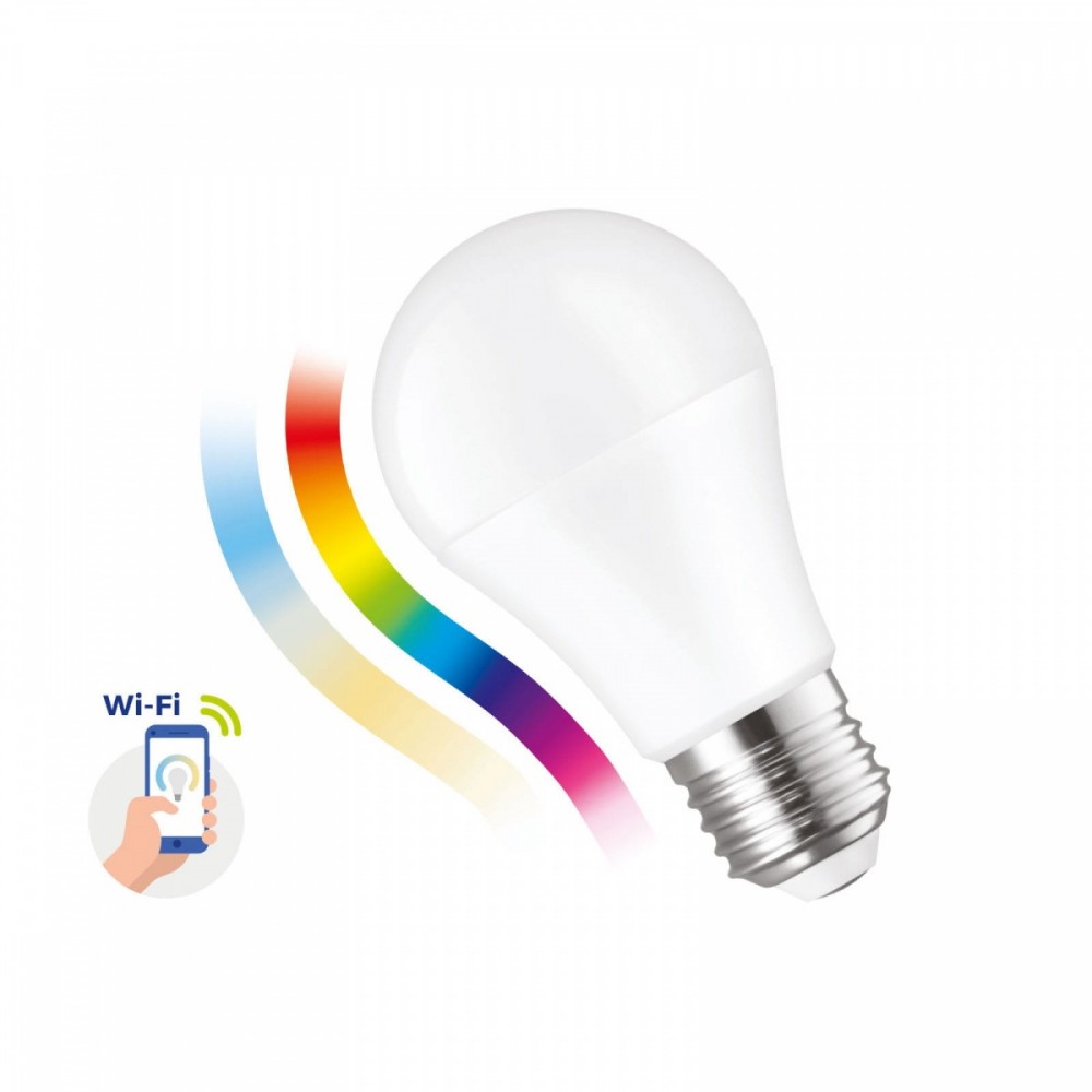 Żarówka Smart Tuya WiFi GLS 9W RGBW+CCT+DIM