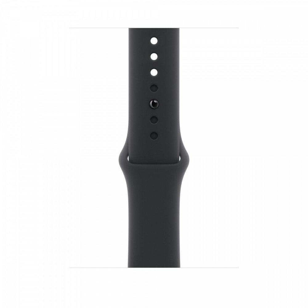 Pasek sportowy w kolorze czarnym do koperty 46 mm - rozmiar S/M