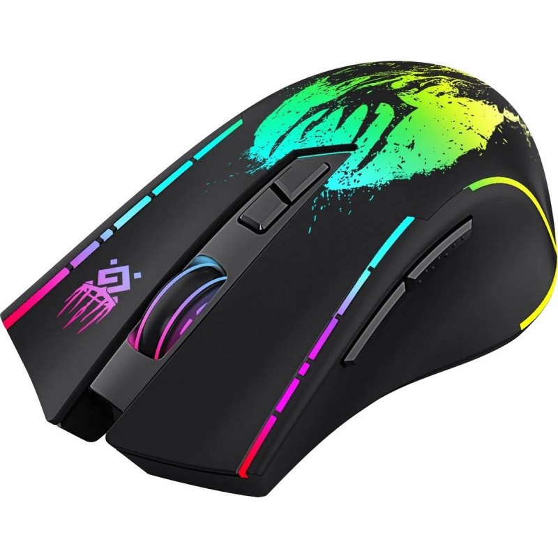 Mysz gamingowa bezprzewodowa KRONOS GM-695 RF 1600DPI 7P