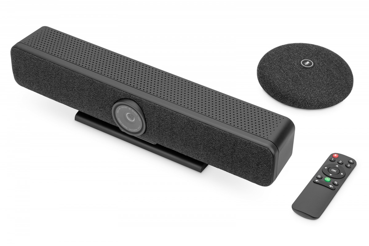 System wideokonferencji 4K ePTZ szeroki kąt 120° Sensor 2.8'' 8MP Hi-Fi, 4 mikrofony, pilot 