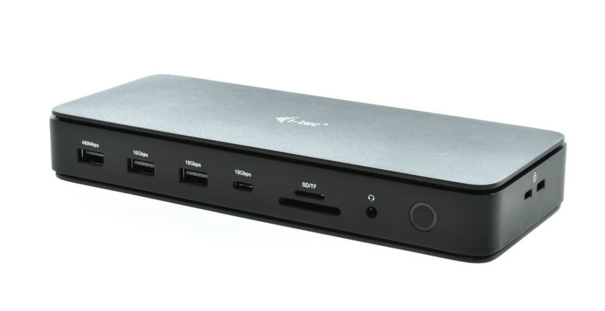 Stacja dokująca Thunderbolt4 2x Display Docking Station Gen3 7x USB, 2.5  GLAN PowerDelivery 92 W kabel TB4 1m 