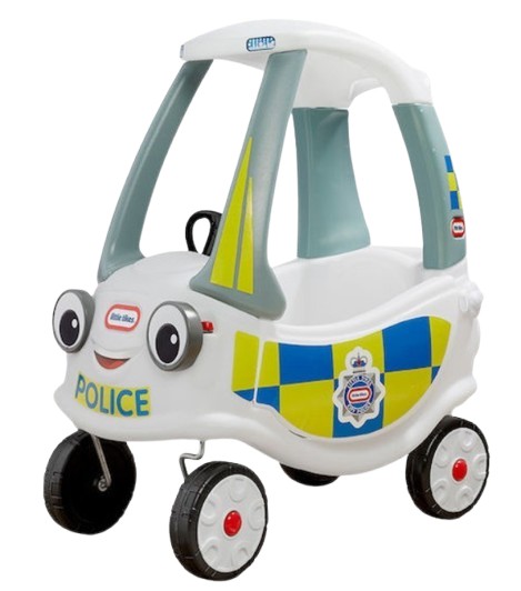 Jeździk Biała Policja nowe oczy 