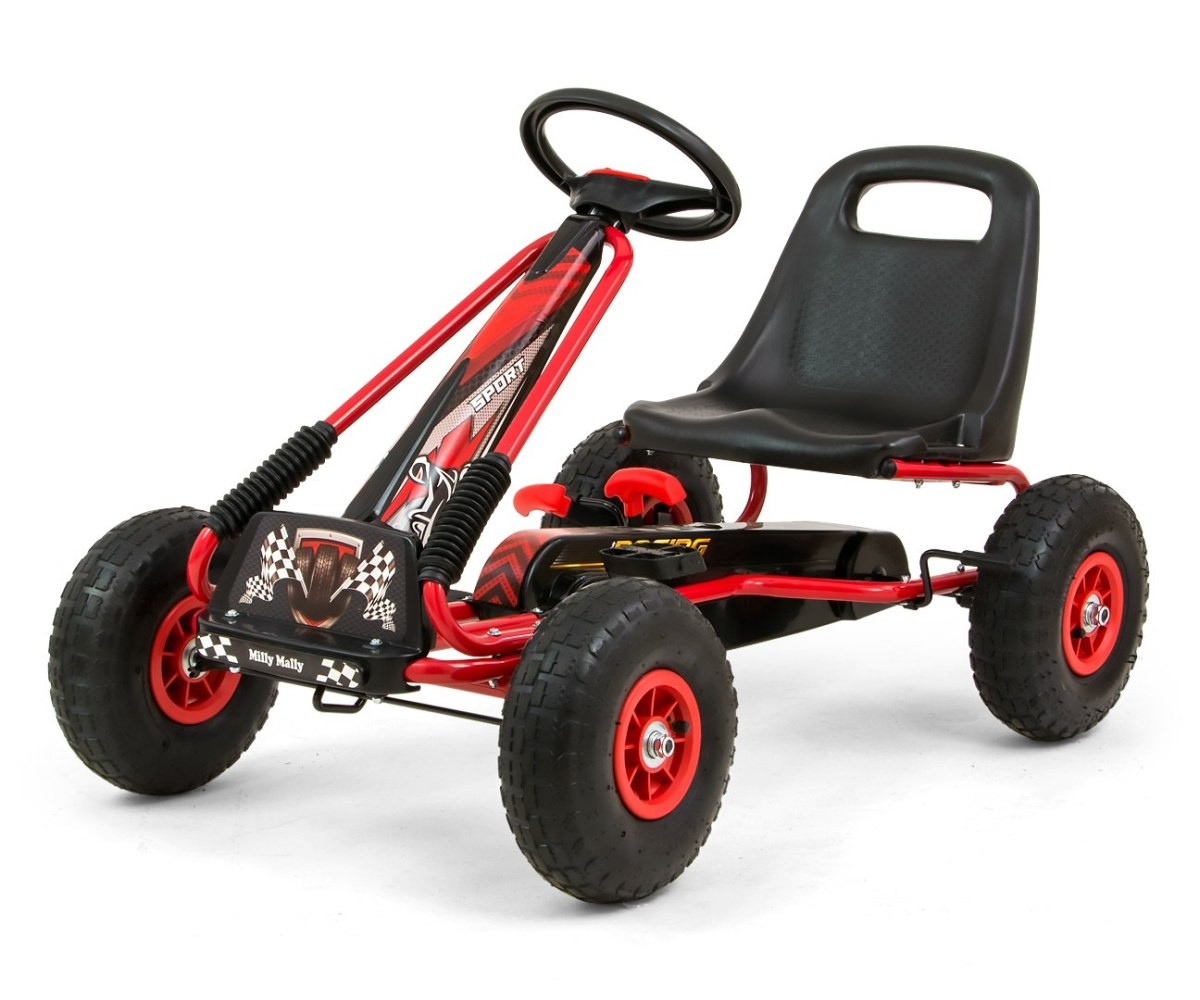 Gokart na pedały Thor Czerwony