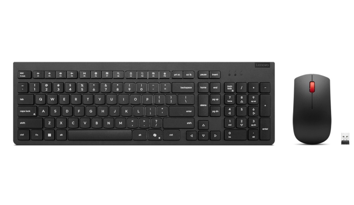 Klawiatura z myszką Essential Wireless Combo Gen2 Black-US Euro 4X31R64491 