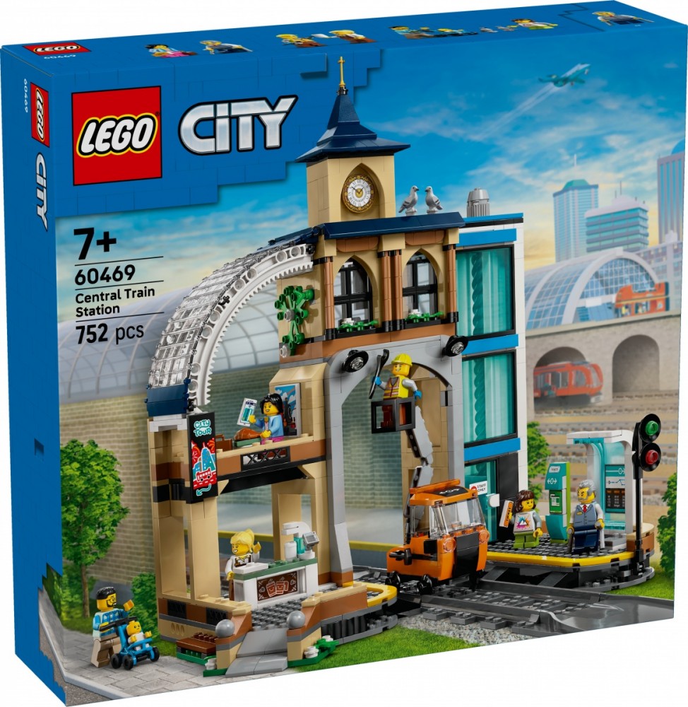 Klocki City 60469 Centralny dworzec kolejowy 