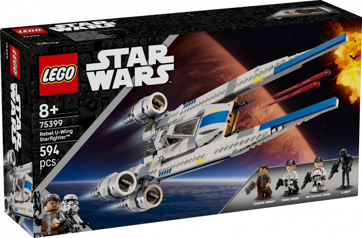 Klocki Star Wars 75399 Myśliwiec U-Wing Rebelii 