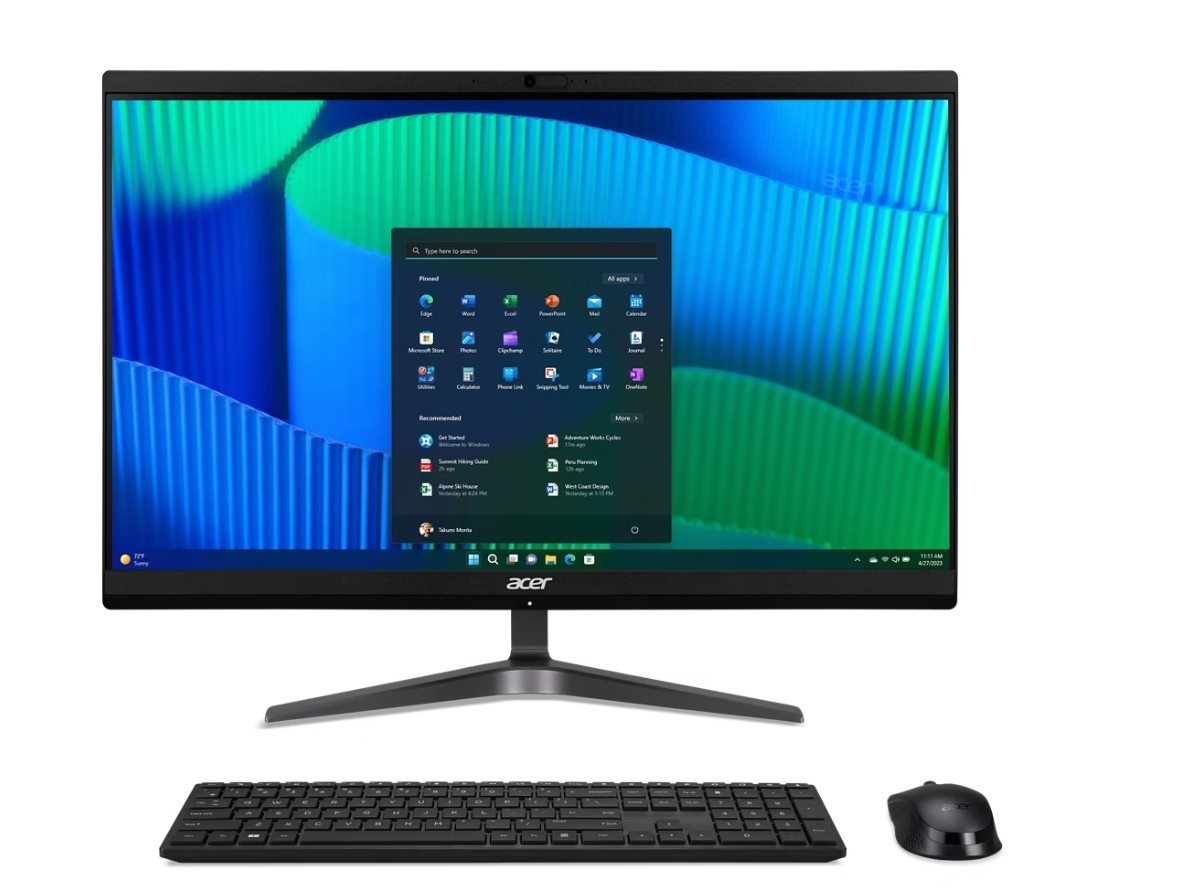 Komputer Veriton 2000 All-in-One VZ2524G 23.8 cala IPS Ultra 5 125U/8GB /512GB/W11P
