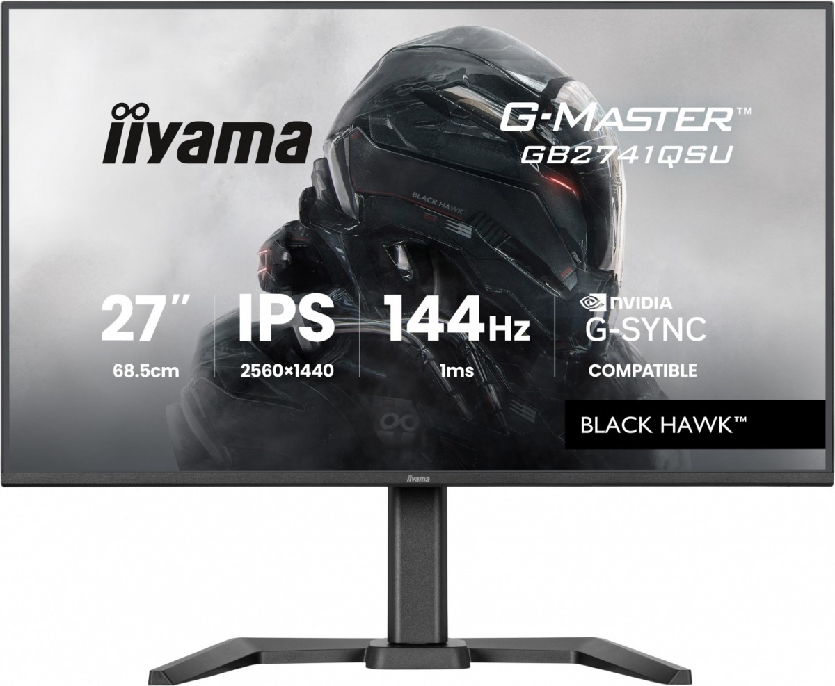 Monitor 27 cali GB2741QSU-B1 IPS,QHD,144Hz,1ms,2xUSB,                Adaptive G-SYNC,HDMI,DP,350cd, HAS (150) PIVOT 
