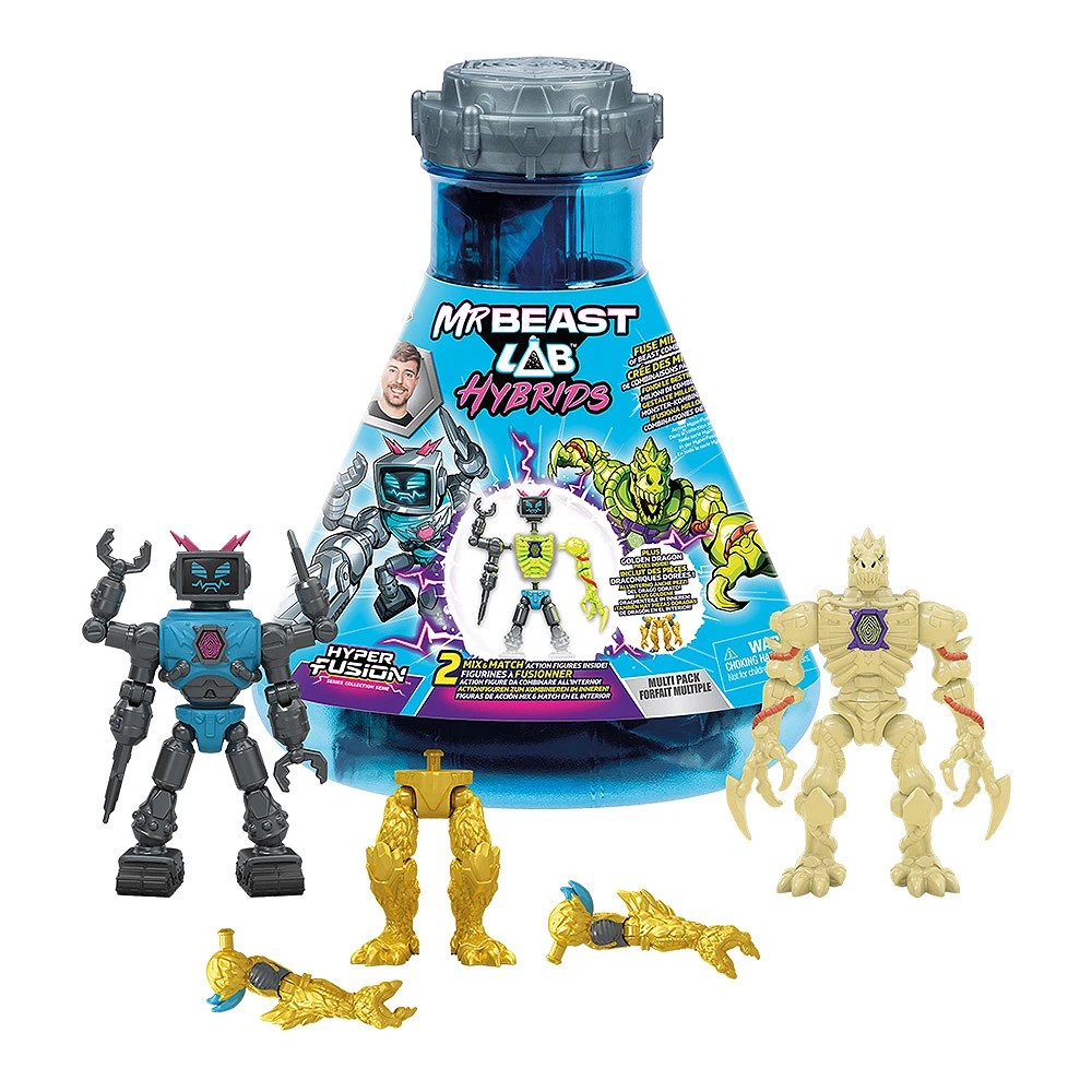Figurki Mr Beast Lab - Hybrydy Multipack 