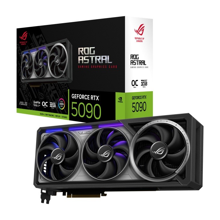 Karta graficzna GeForce RTX 5090 ROG ASTRAL GAMING OC 32GB GDDR7 512bit