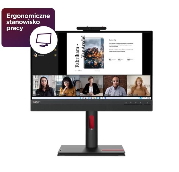 Monitor 21.5 cala ThinkCentre Tiny-in-One Touch Gen 5 12N9GAT1EU 