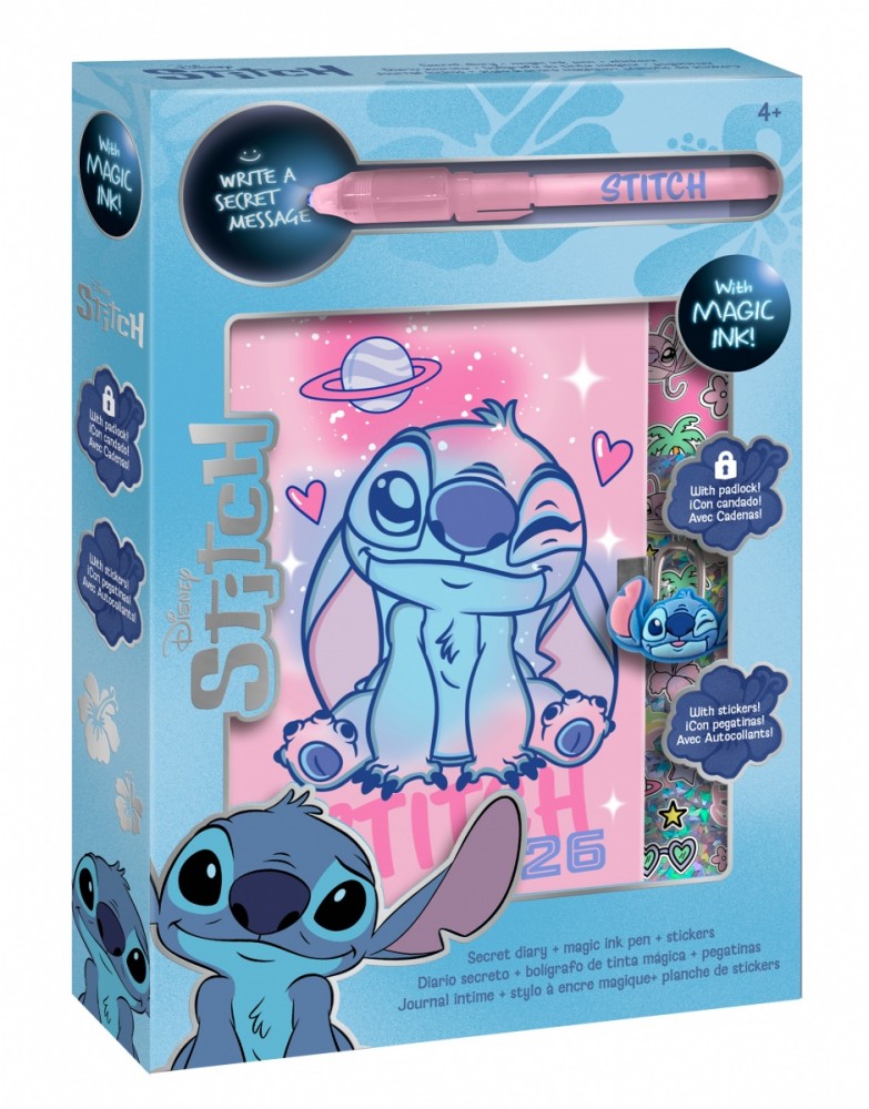 Pamiętnik z magicznym długopisem Stitch