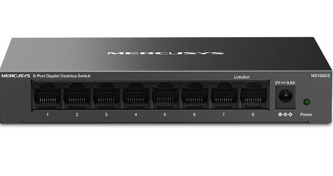 Przełącznik 8-Port Gigabit Desktop Switch     PORT: 8× Gigabit Ports MS108GS              