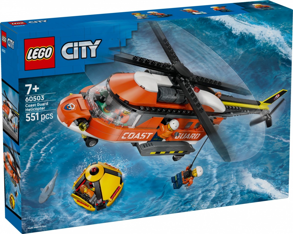 Klocki City 60503 Helikopter straży przybrzeżnej