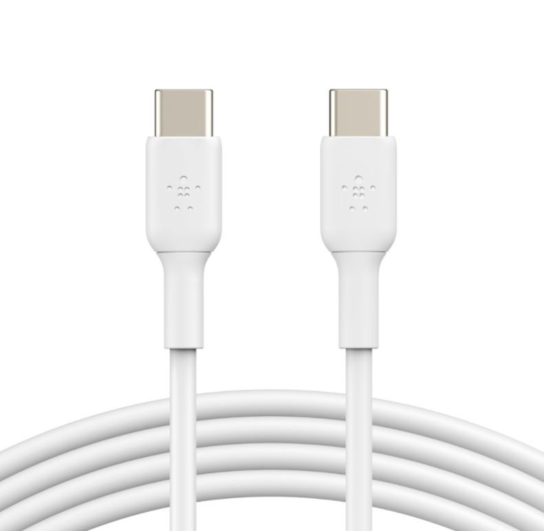 Kabel PVC C-C 2.0 1m biały