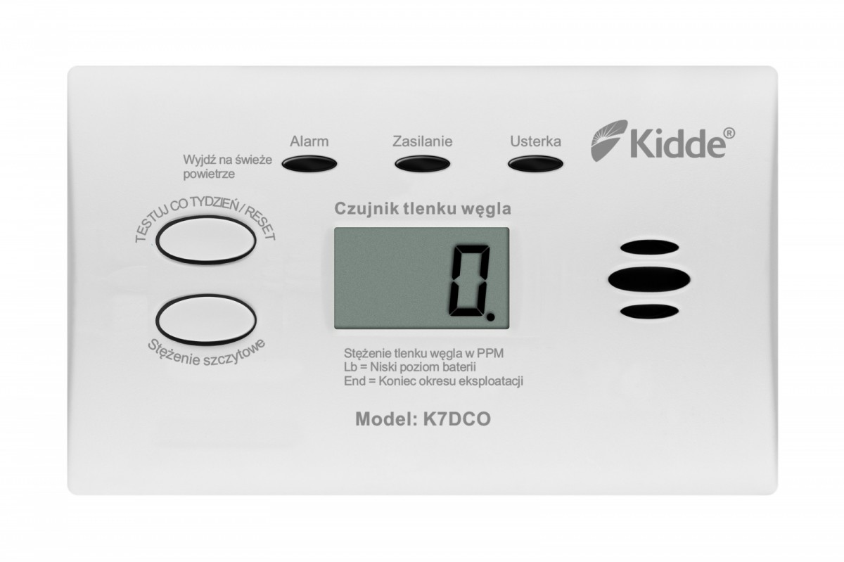 Czujnik czadu z wyświetlaczem K7DCO 