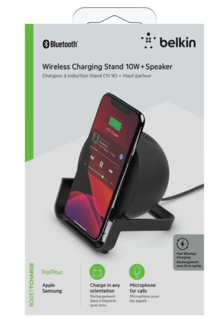 Podstawka ładująca BoostCharge  + głośnik
