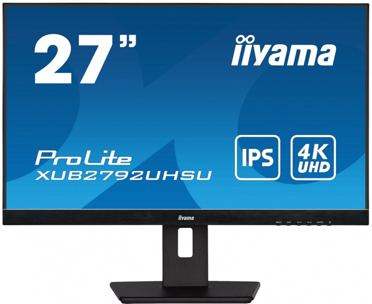 Monitor 27 cali  XUB2792UHSU-B5 4K,IPS,DVI,DP,HDMI,PIP,250cd,USB3.0 