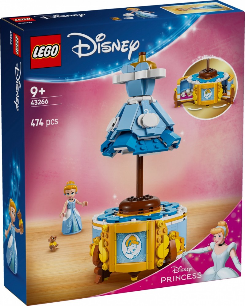 Klocki Disney 43266 Suknia Kopciuszka 
