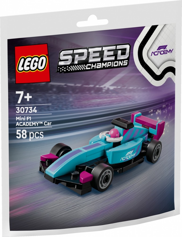 Klocki Speed Champions 30734 Mały bolid F1 ACADEMY 