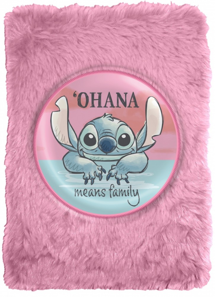 Pamiętnik notatnik pluszowy Stitch 