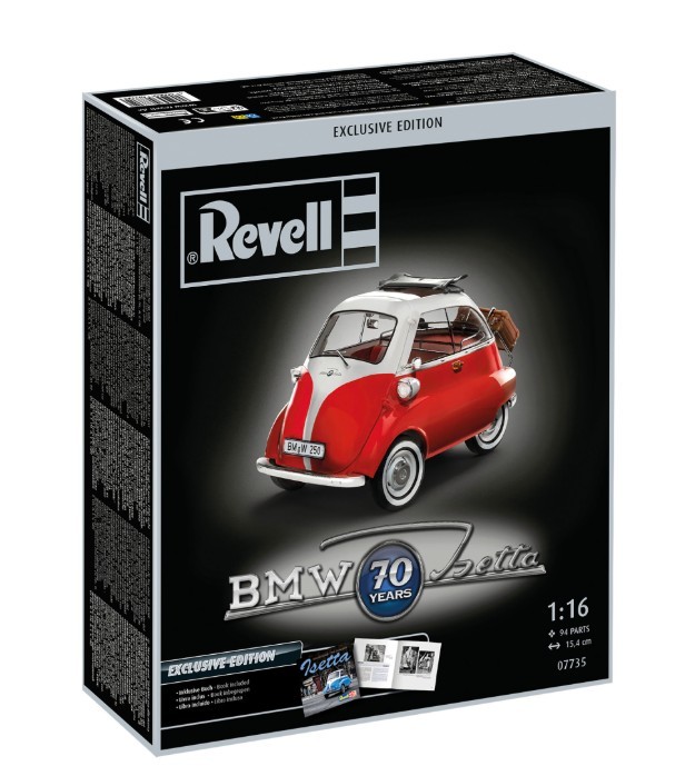 Model plastikowy BMW Isetta 250 70TH AN. 1/16 