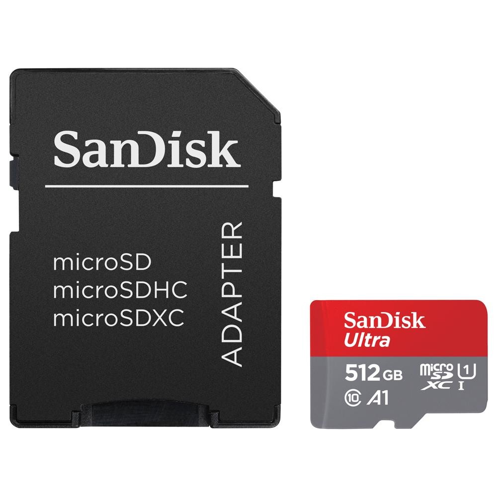 Karta Ultra microSDXC 512GB 150MB/s A1 + Adapter SD 