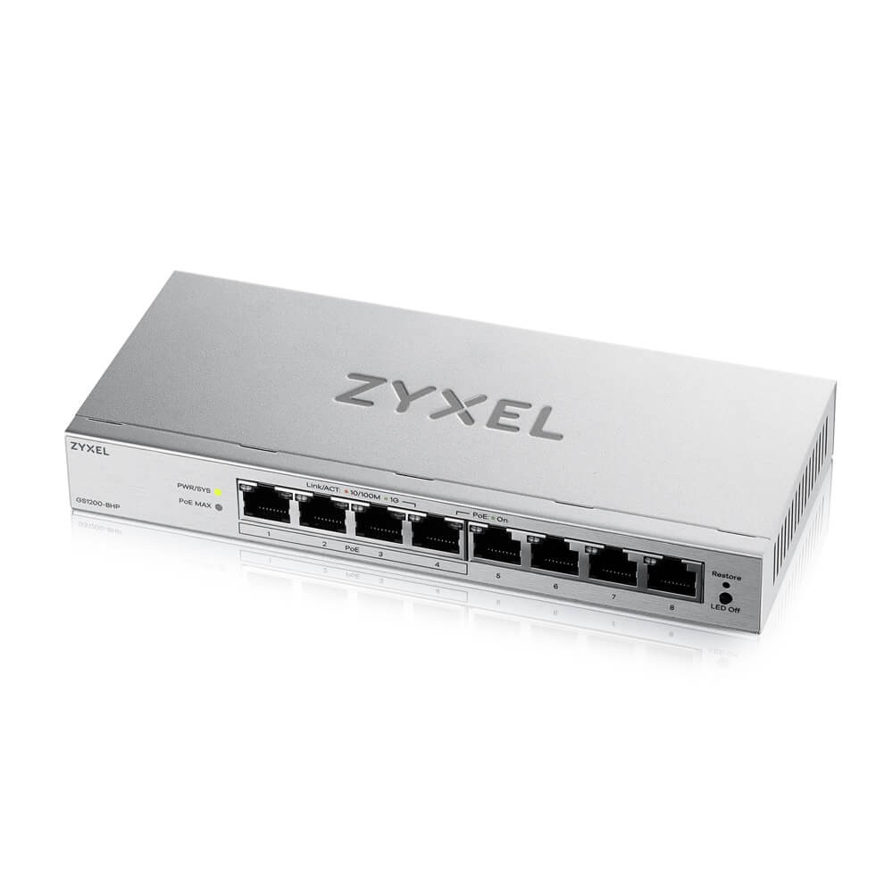 Przełącznik POE 8xGE GS1200-8HPV3-EU0101F 