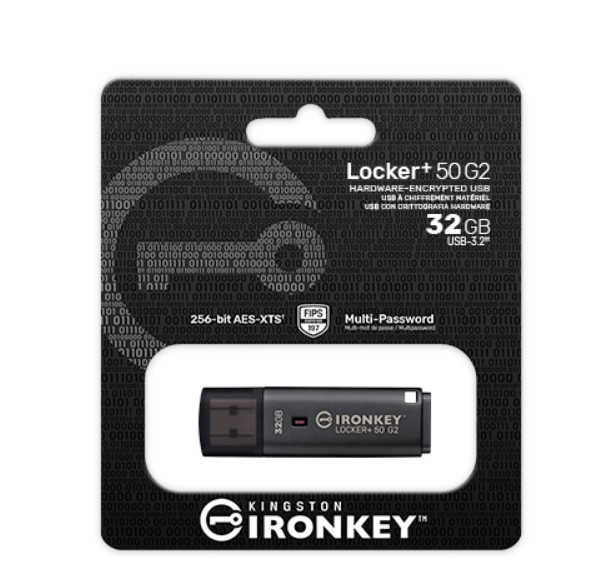 Pendrive 32GB IronKey Locker+50 G2 AES-256 FIPS 197 