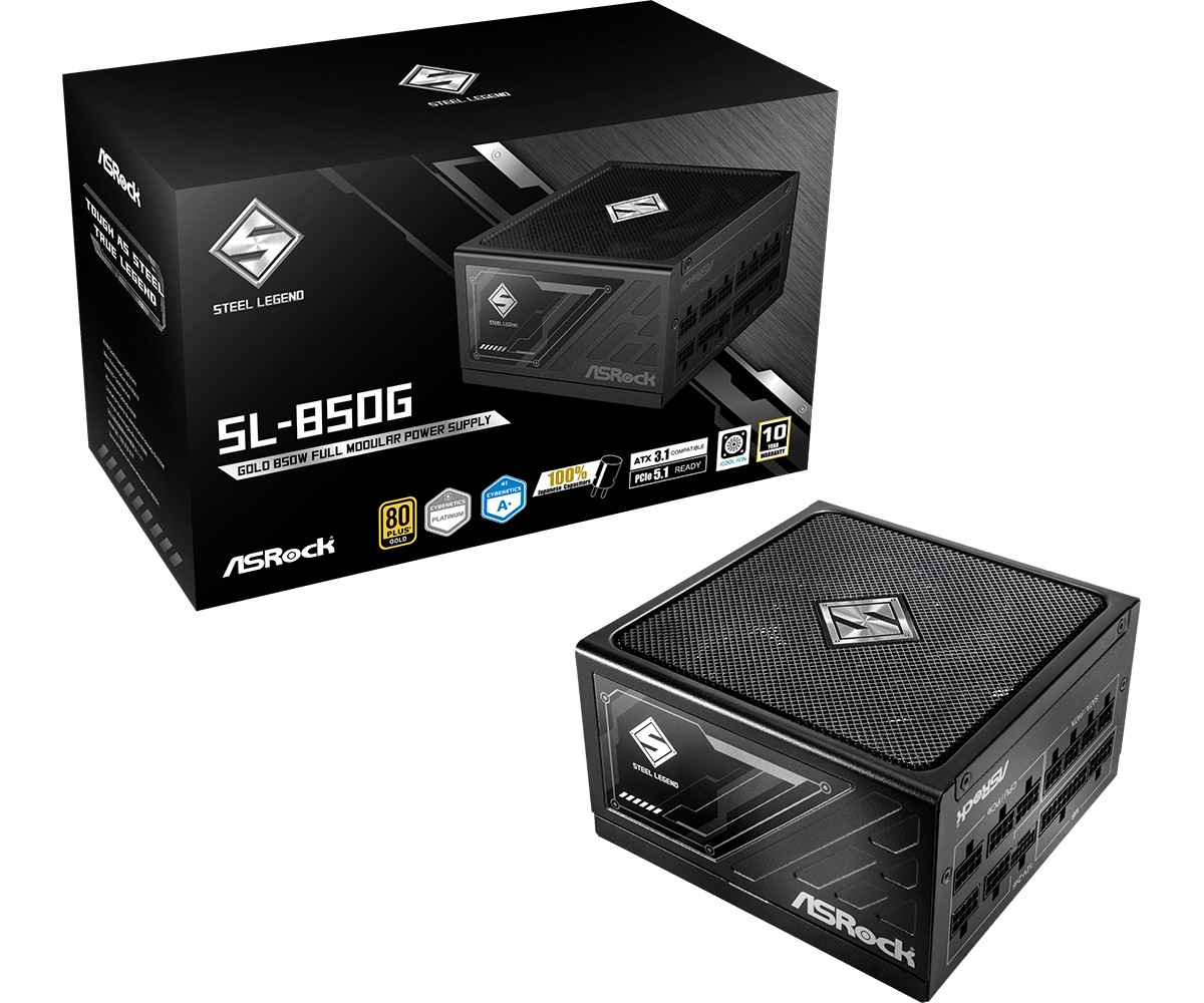 Zasilacz SL-850G 850W 80PLUS GOLD modularny