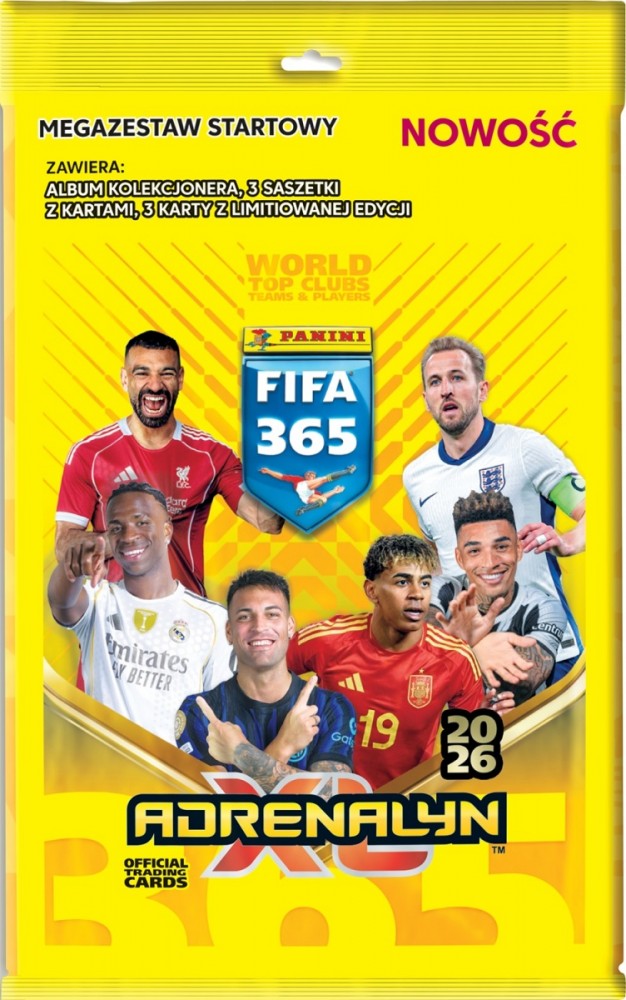Karty FIFA 2026 Megazestaw startowy