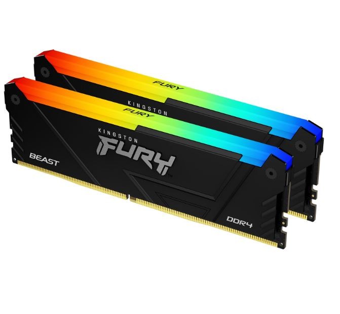 Pamięć DDR4 Fury Beast    RGB  16GB(2* 8GB)/3600  CL17 