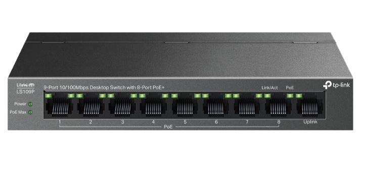 Przełącznik LS109P 9xGE PoE+ 