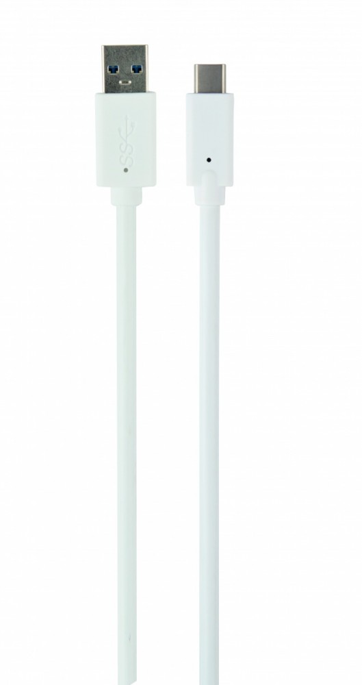Kabel USB 3.0 typ C(AM/CM) 0.5m biały