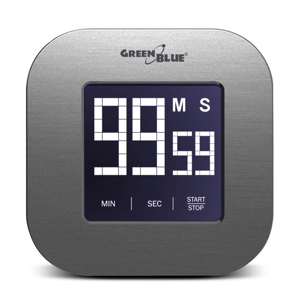Cyfrowy timer stoper minutnik magnetyczny z dotykowym ekranem GB524