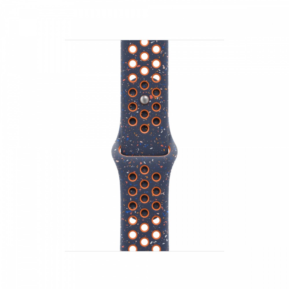 Pasek sportowy Nike w kolorze błękitnego płomienia do koperty 40 mm - rozmiar S/M
